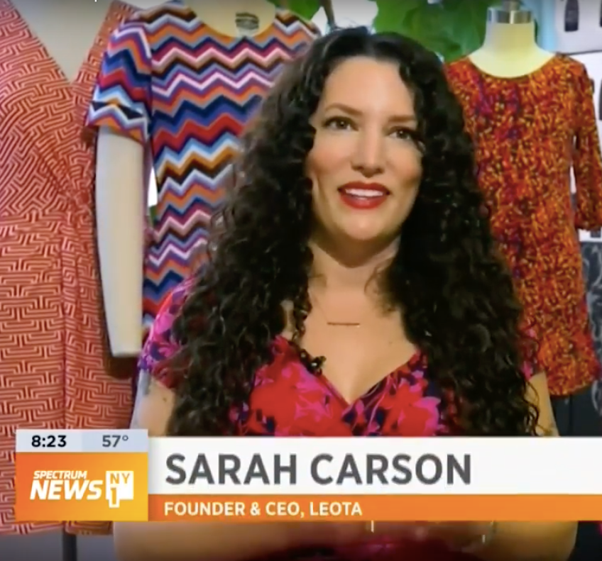 Leota Buzz: Sarah Talks with NY1 About Creating Leota