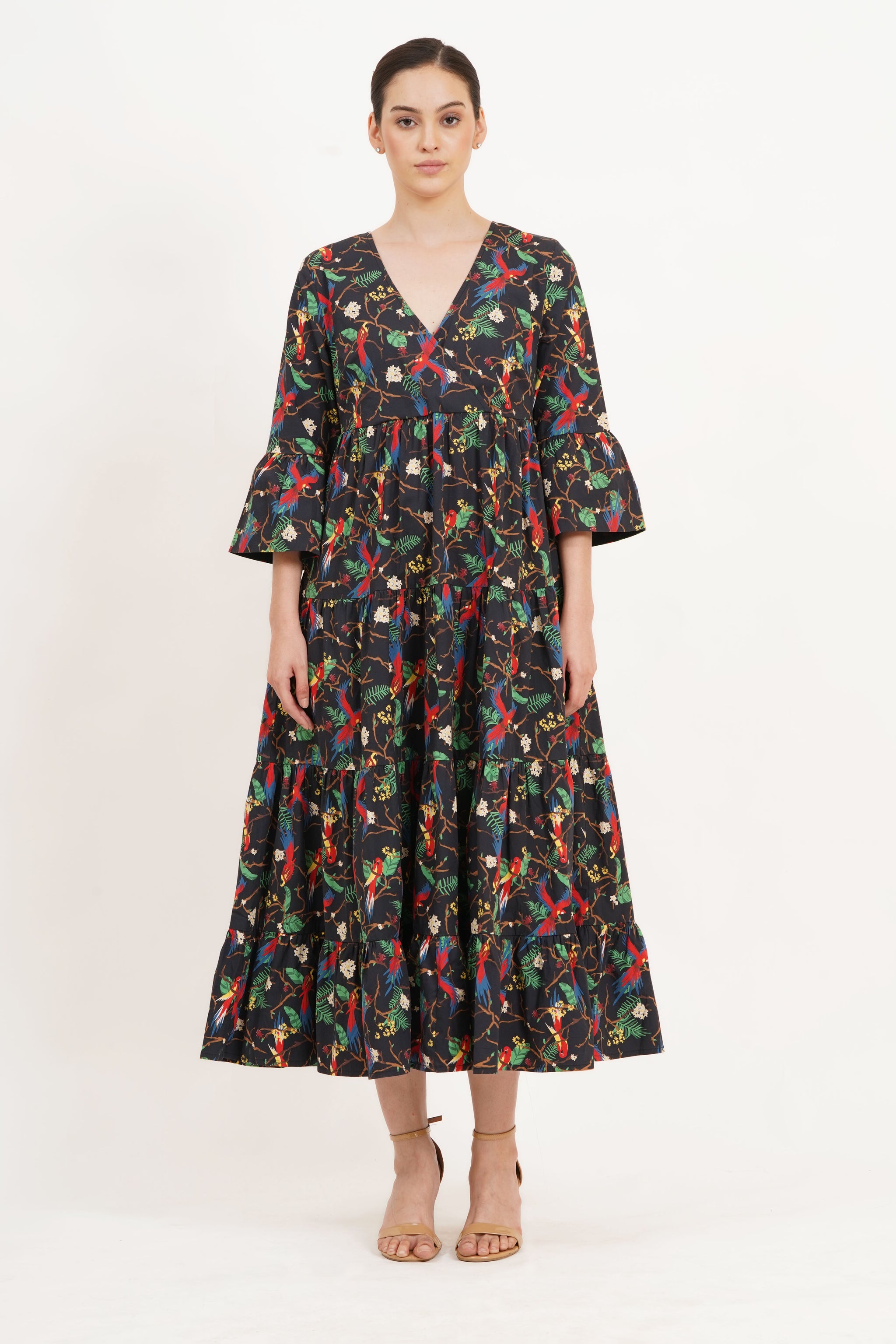 leota maxi dress Turning Heads Linkup-Leota Maxi Dress in Bold Print