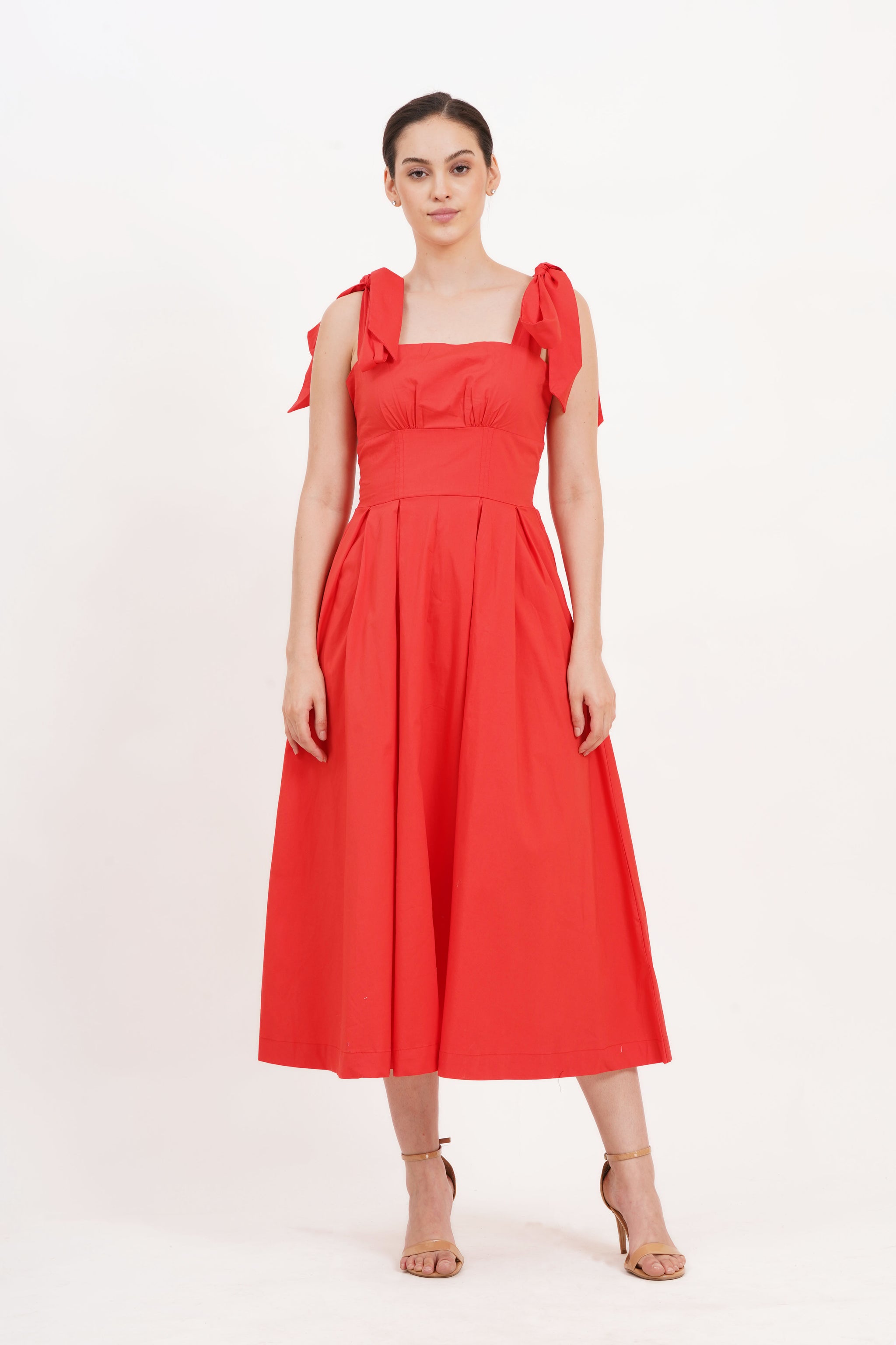 Leota Women's Penelope Bow Dress - Red